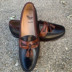 Allen Edmonds Maxfield Two-Tone Leather Loafers